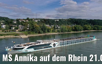 MS Annika auf dem Rhein 21.09.2021