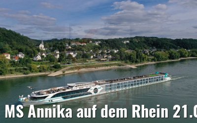 MS Annika auf dem Rhein 21.09.2021