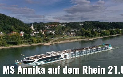 MS Annika auf dem Rhein 21.09.2021