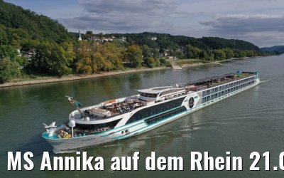 MS Annika auf dem Rhein 21.09.2021