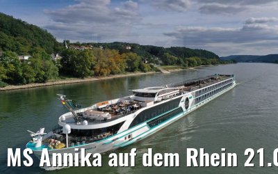 MS Annika auf dem Rhein 21.09.2021