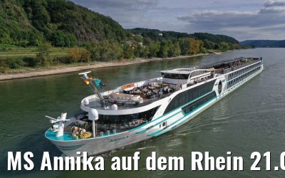 MS Annika auf dem Rhein 21.09.2021