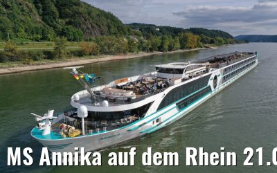 MS Annika auf dem Rhein 21.09.2021