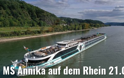 MS Annika auf dem Rhein 21.09.2021