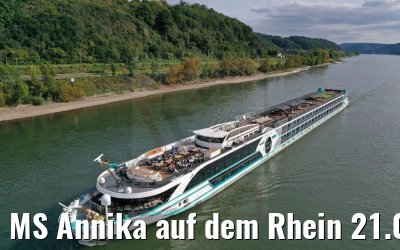 MS Annika auf dem Rhein 21.09.2021
