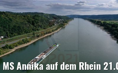 MS Annika auf dem Rhein 21.09.2021