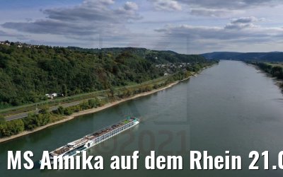 MS Annika auf dem Rhein 21.09.2021