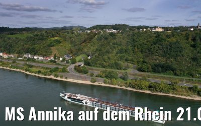 MS Annika auf dem Rhein 21.09.2021