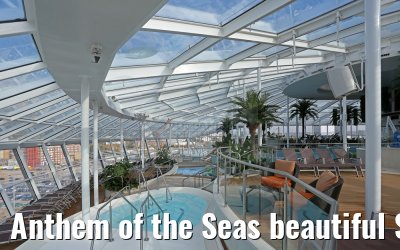 Anthem of the Seas beautiful Solarium