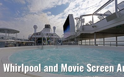 Whirlpool and Movie Screen Anthem of the Seas