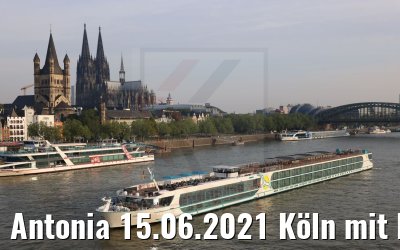Antonia 15.06.2021 Köln mit Dom