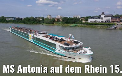MS Antonia auf dem Rhein 15.06.2021