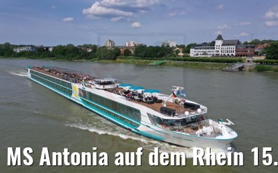 MS Antonia auf dem Rhein 15.06.2021