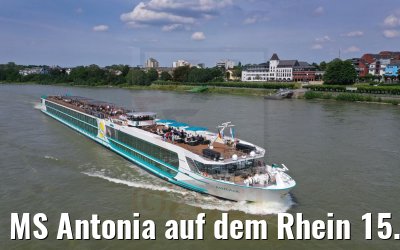 MS Antonia auf dem Rhein 15.06.2021