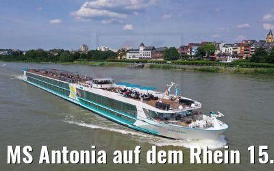 MS Antonia auf dem Rhein 15.06.2021