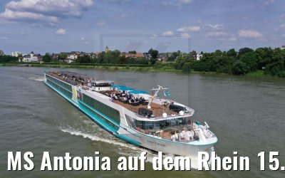 MS Antonia auf dem Rhein 15.06.2021