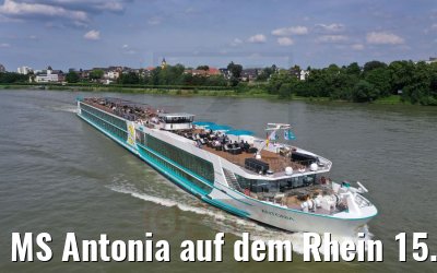 MS Antonia auf dem Rhein 15.06.2021