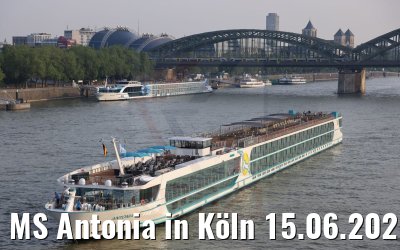 MS Antonia in Köln 15.06.2021