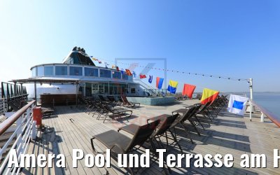 Amera Pool und Terrasse am Heck