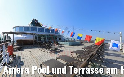 Amera Pool und Terrasse am Heck