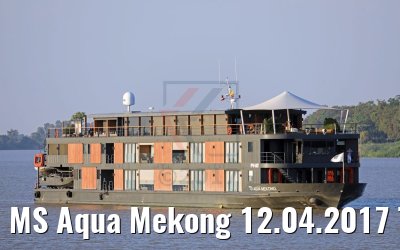 MS Aqua Mekong 12.04.2017 Tonle Sap River