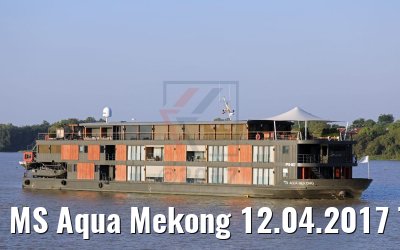 MS Aqua Mekong 12.04.2017 Tonle Sap River
