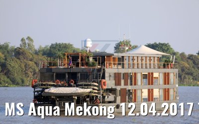 MS Aqua Mekong 12.04.2017 Tonle Sap River