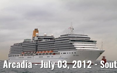 Arcadia - July 03, 2012 - Southampton