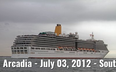 Arcadia - July 03, 2012 - Southampton