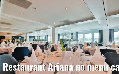 Restaurant Ariana no menu cards