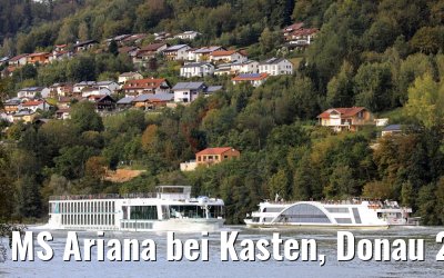 MS Ariana bei Kasten, Donau 22.09.2018
