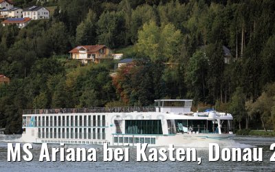 MS Ariana bei Kasten, Donau 22.09.2018