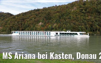 MS Ariana bei Kasten, Donau 22.09.2018