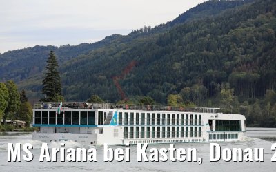 MS Ariana bei Kasten, Donau 22.09.2018