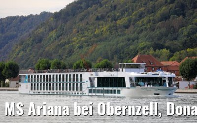 MS Ariana bei Obernzell, Donau 22.09.2018