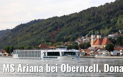 MS Ariana bei Obernzell, Donau 22.09.2018