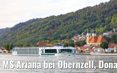 MS Ariana bei Obernzell, Donau 22.09.2018