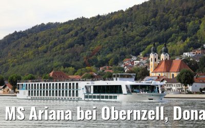 MS Ariana bei Obernzell, Donau 22.09.2018