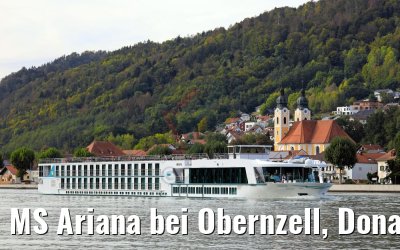 MS Ariana bei Obernzell, Donau 22.09.2018