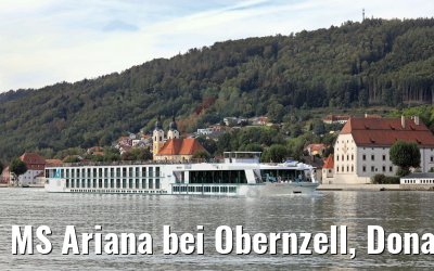 MS Ariana bei Obernzell, Donau 22.09.2018