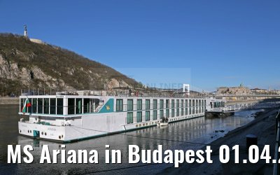 MS Ariana in Budapest 01.04.2015