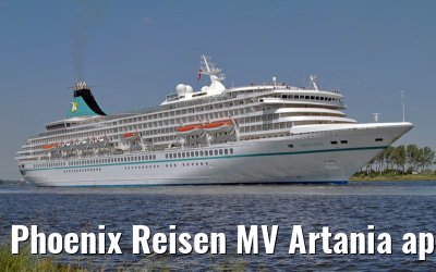 Phoenix Reisen MV Artania approaching Amsterdam, 01. June 2011