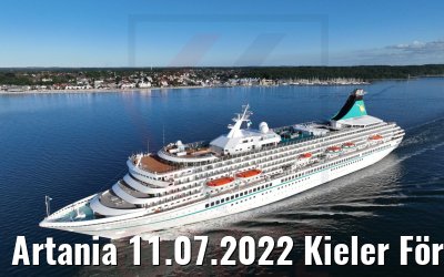 Artania 11.07.2022 Kieler Förde