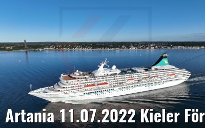 Artania 11.07.2022 Kieler Förde
