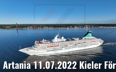Artania 11.07.2022 Kieler Förde