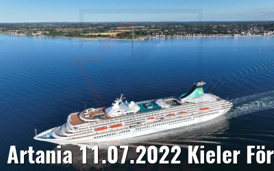 Artania 11.07.2022 Kieler Förde