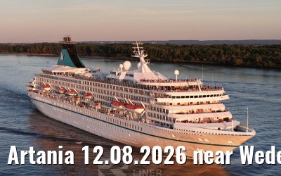 Artania 12.08.2026 near Wedel solar eclipse