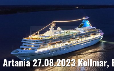Artania 27.08.2023 Kollmar, Elbe
