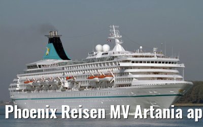 Phoenix Reisen MV Artania approaching Rotterdam, 29.09.2011
