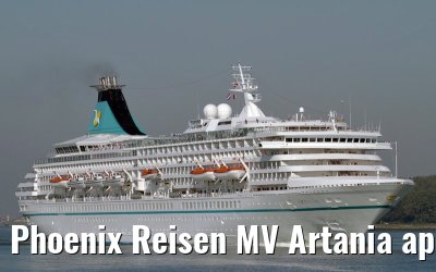 Phoenix Reisen MV Artania approaching Rotterdam, 29.09.2011